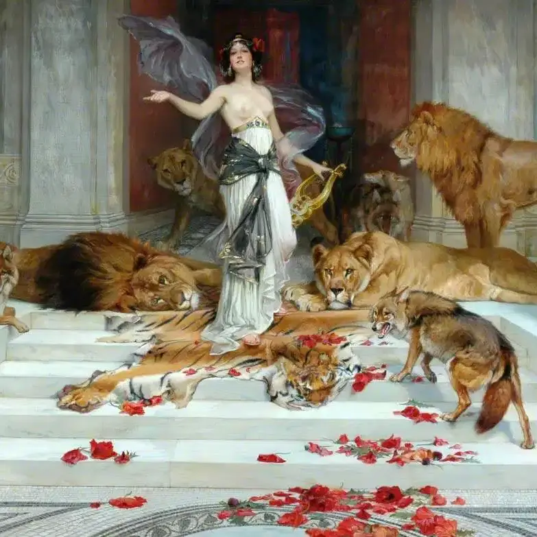 “Circe” 
by Wright Barker, 1889
