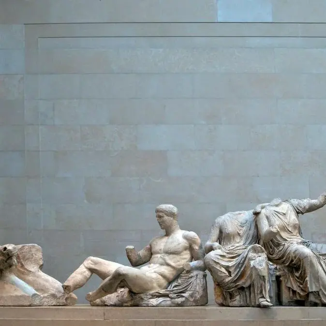 The Parthenon Marbles consist of six distinct statues. They were originally made around 447 to 438 B.C. by Pheidias. Sculpted out of stunning white marble, the statues were part of the heavily adorned Parthenon. They depict the birth of Athena, Helios, Dionysus, and other key figures of Greek mythology.
Like many other Ancient Greek works, the statues’ journey to its current home is surrounded by controversy. Essentially, it was stolen from the Parthenon between 1801 and 1812 by a British Lord. Eventually, it was sold to the British government, who then gave them to the British Museum.
