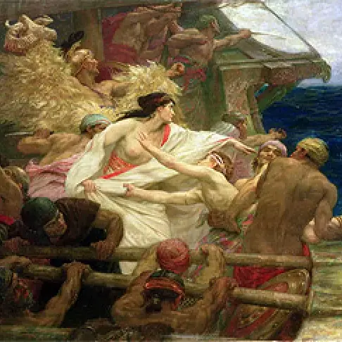 “The Golden Fleece”
by  Herbert James Draper (1863-1920), 1904
